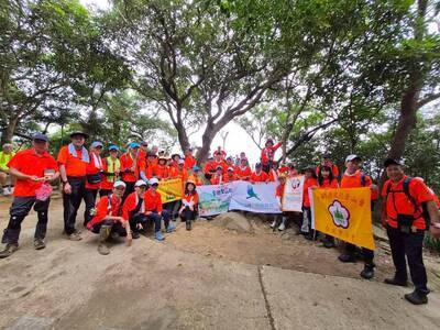 新北市竹子山古道阿里磅瀑布健走1圖片